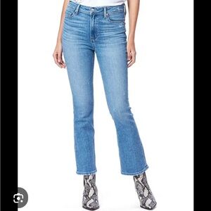 PAIGE Claudine High Rise Flare Jeans - Light Blue 29 EUC
